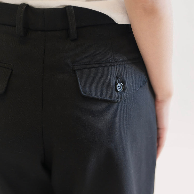 Pleated Trousers back