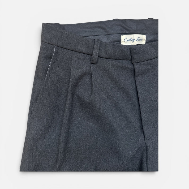 Pleated Trousers back