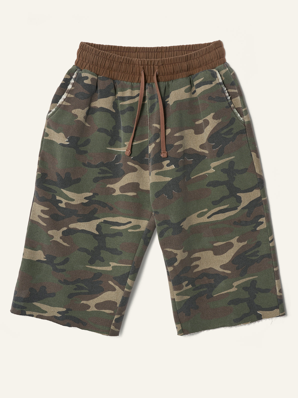 Camo Cut Off Short