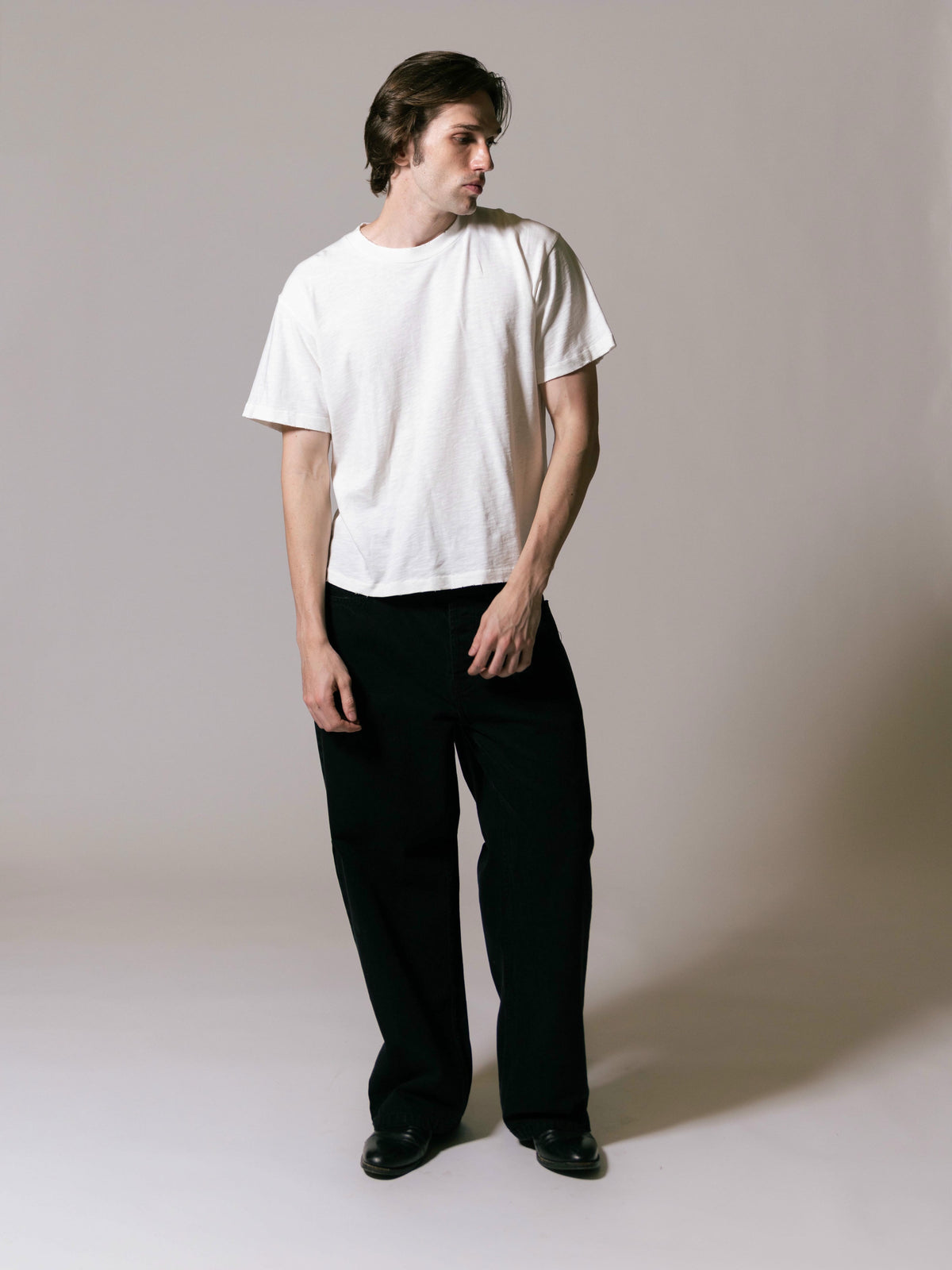 Core Script T-Shirt - Vintage White