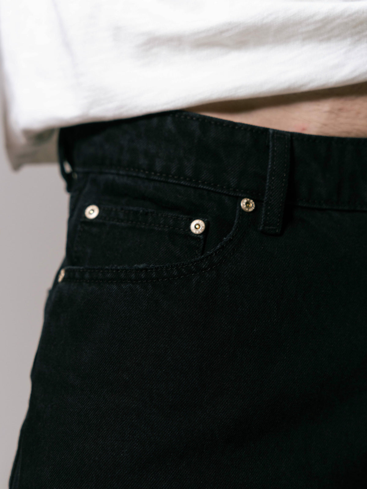 Denim Pant - Black