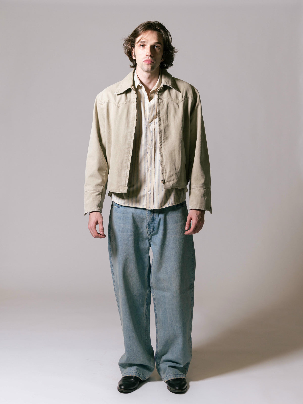 Western Jacket - Khaki