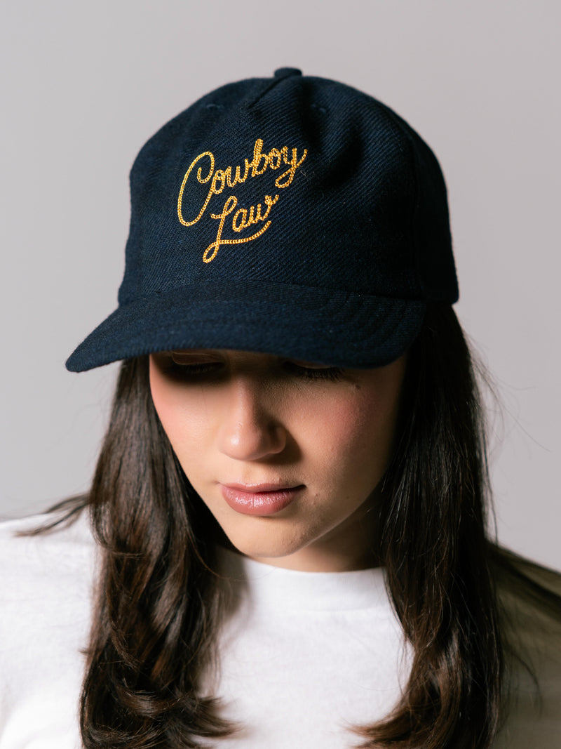 Lasso Wool Hat - Plaid back