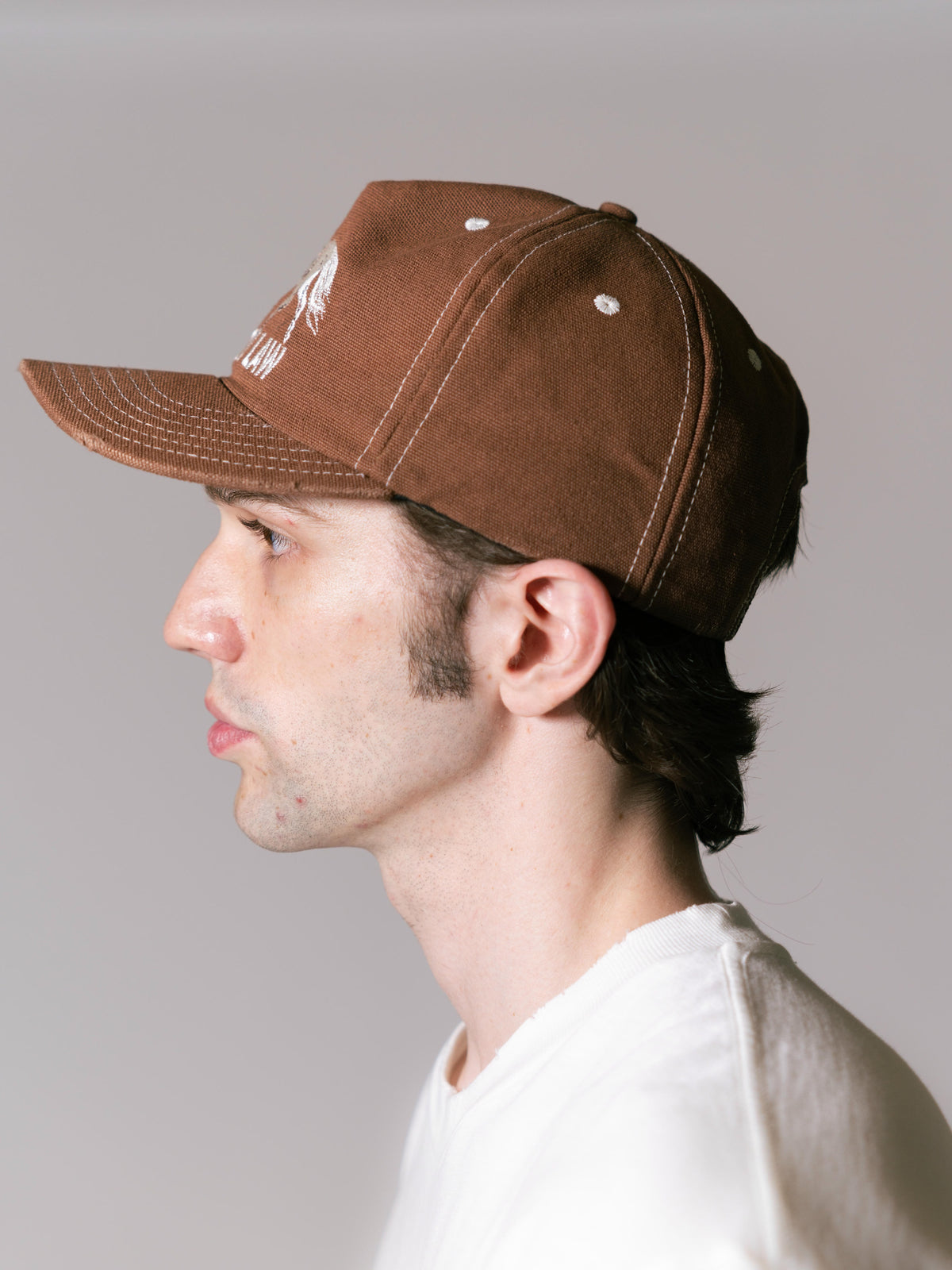 Canvas Horse Hat - Brown