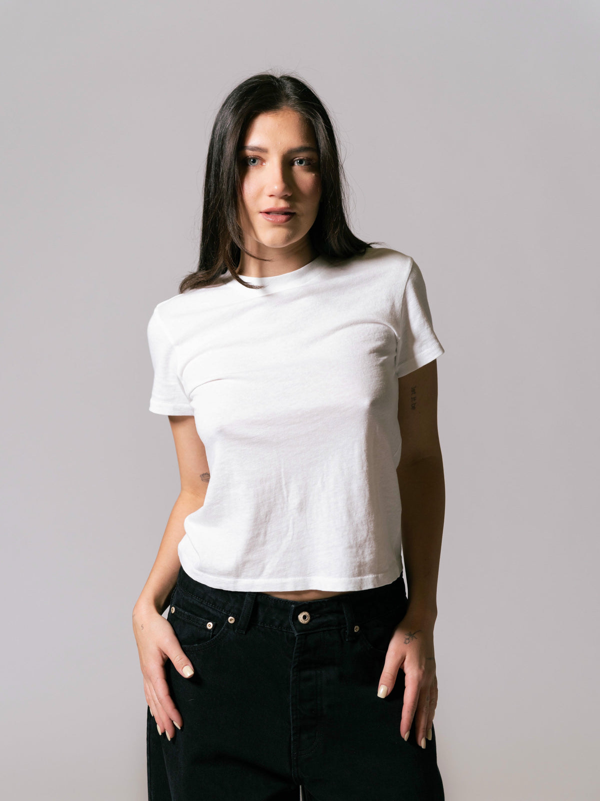 Women's Core Baby Tee - White