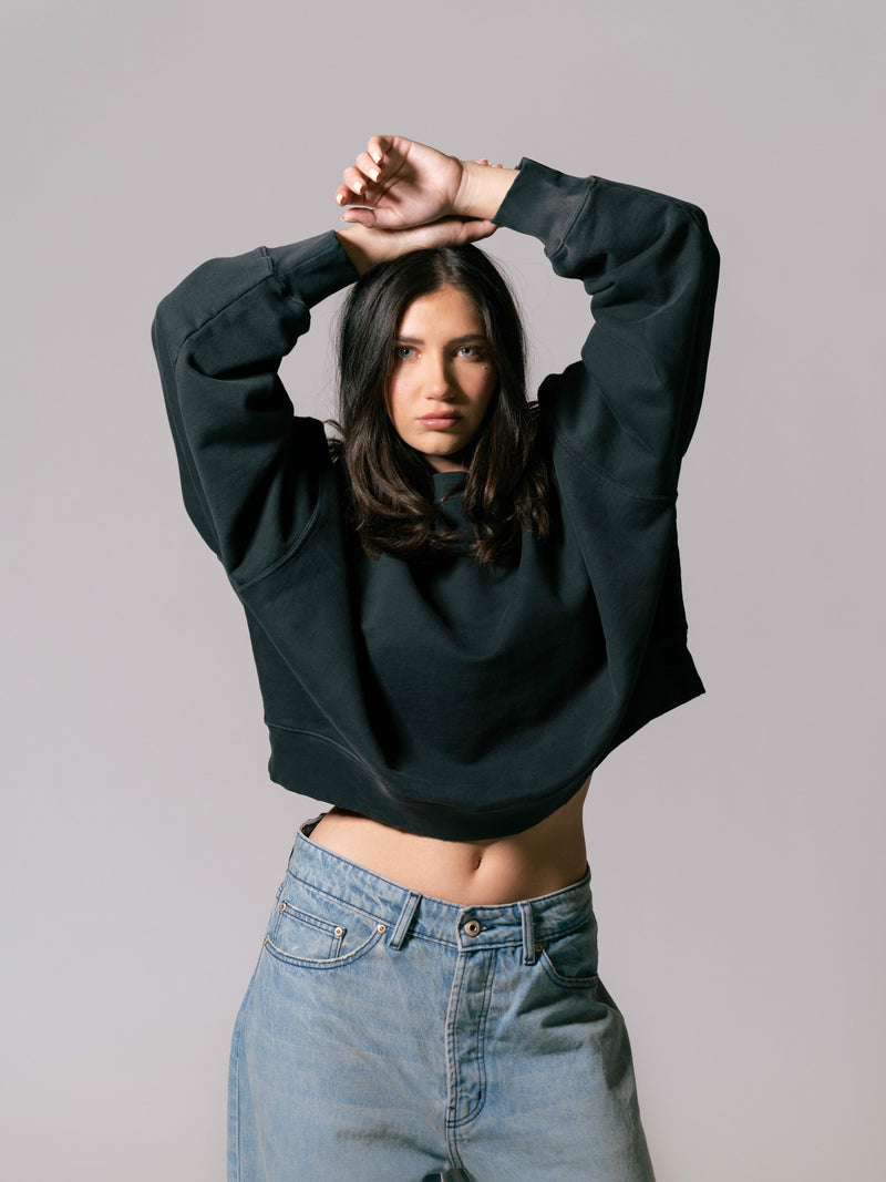 CL Core Crewneck - Vintage Black back