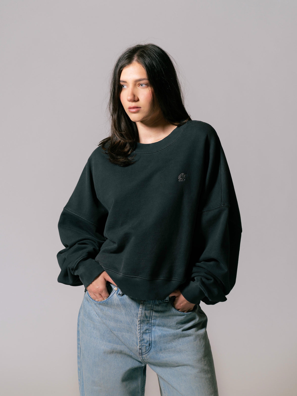 CL Core Crewneck - Vintage Black
