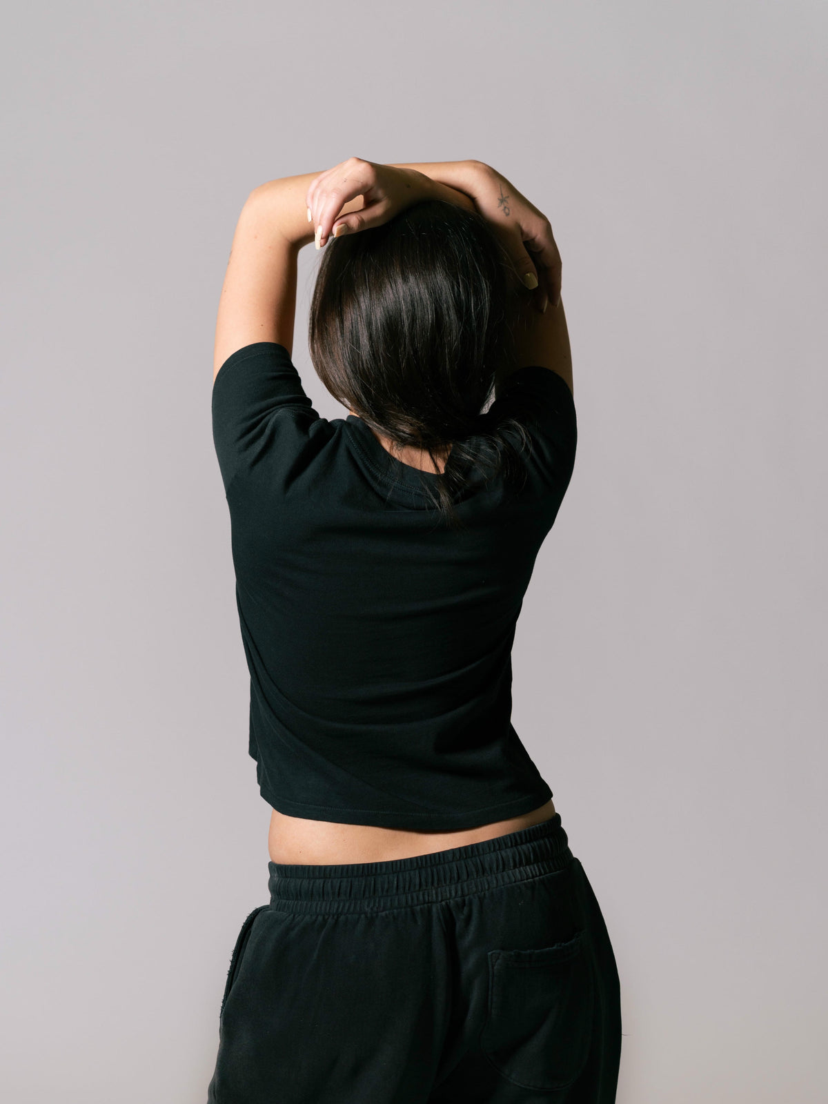 Women's Core Baby Tee - Black