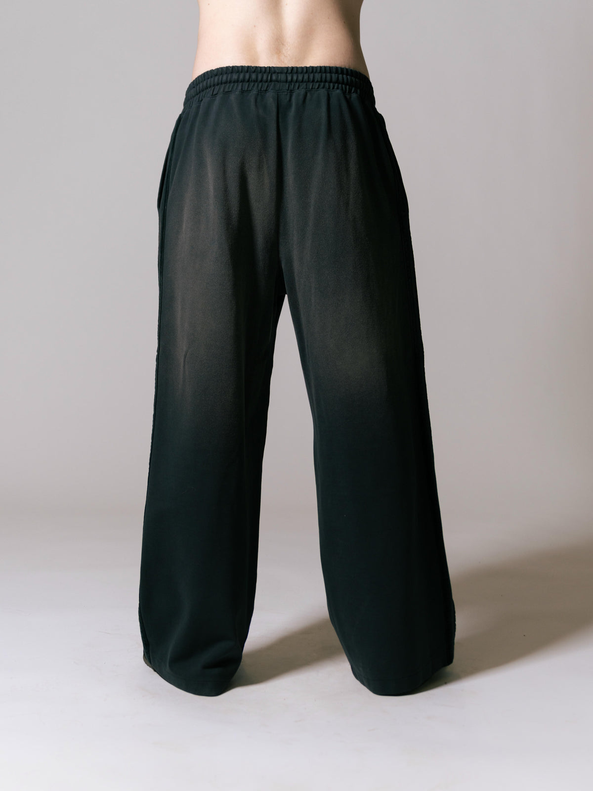 Striped Sweatpant - Faded Black