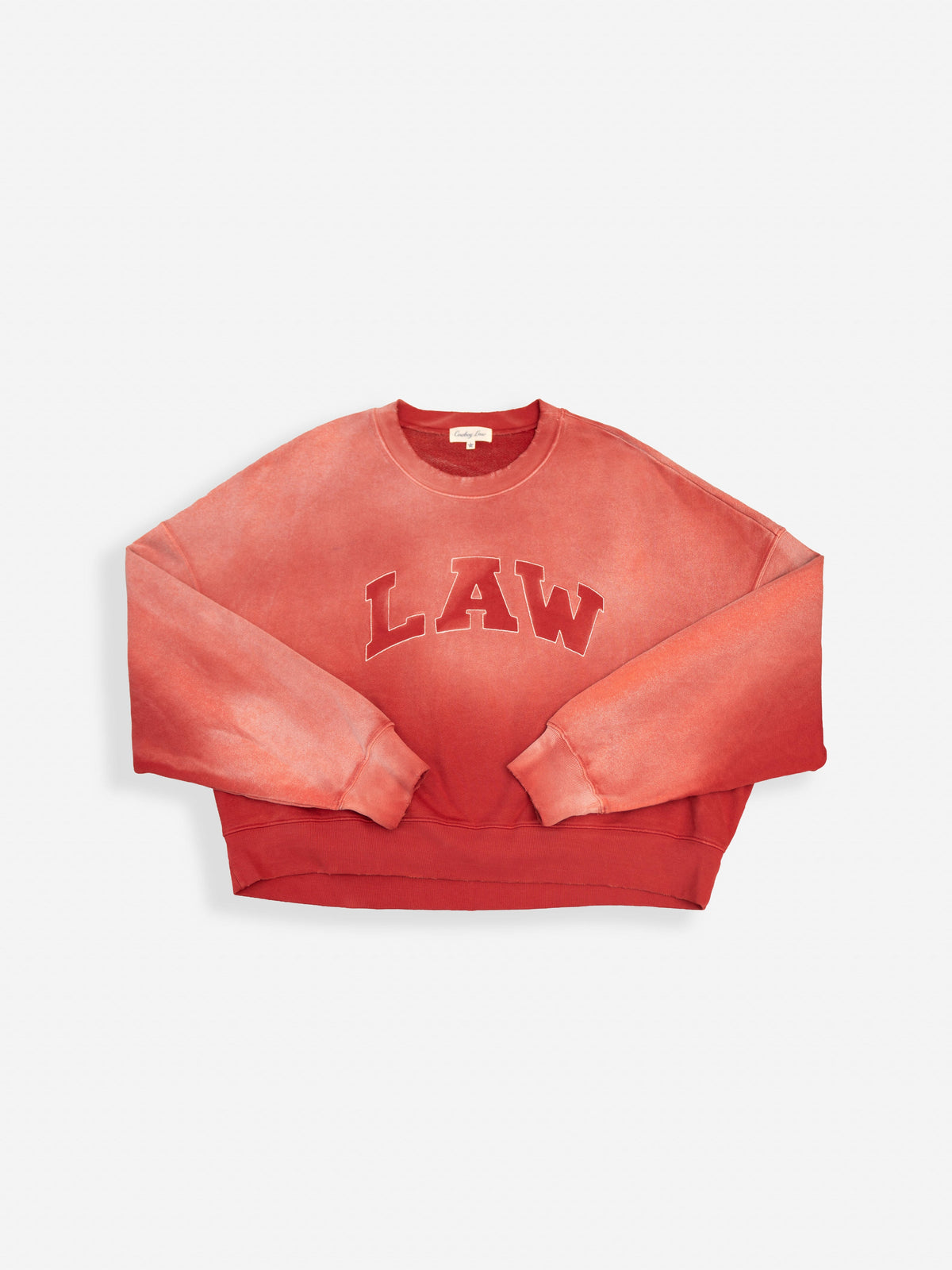 Sunfaded Crewneck - Red