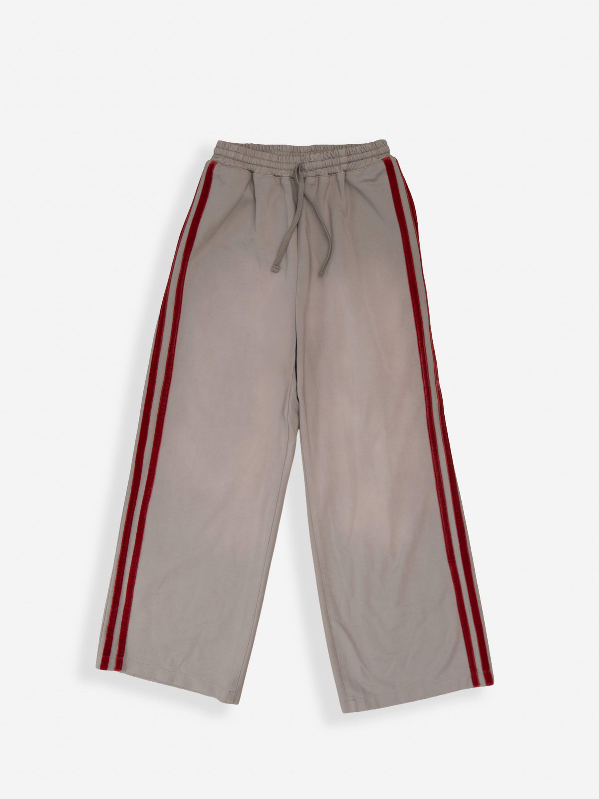 Striped Sweatpant - Grey / Red Stripe