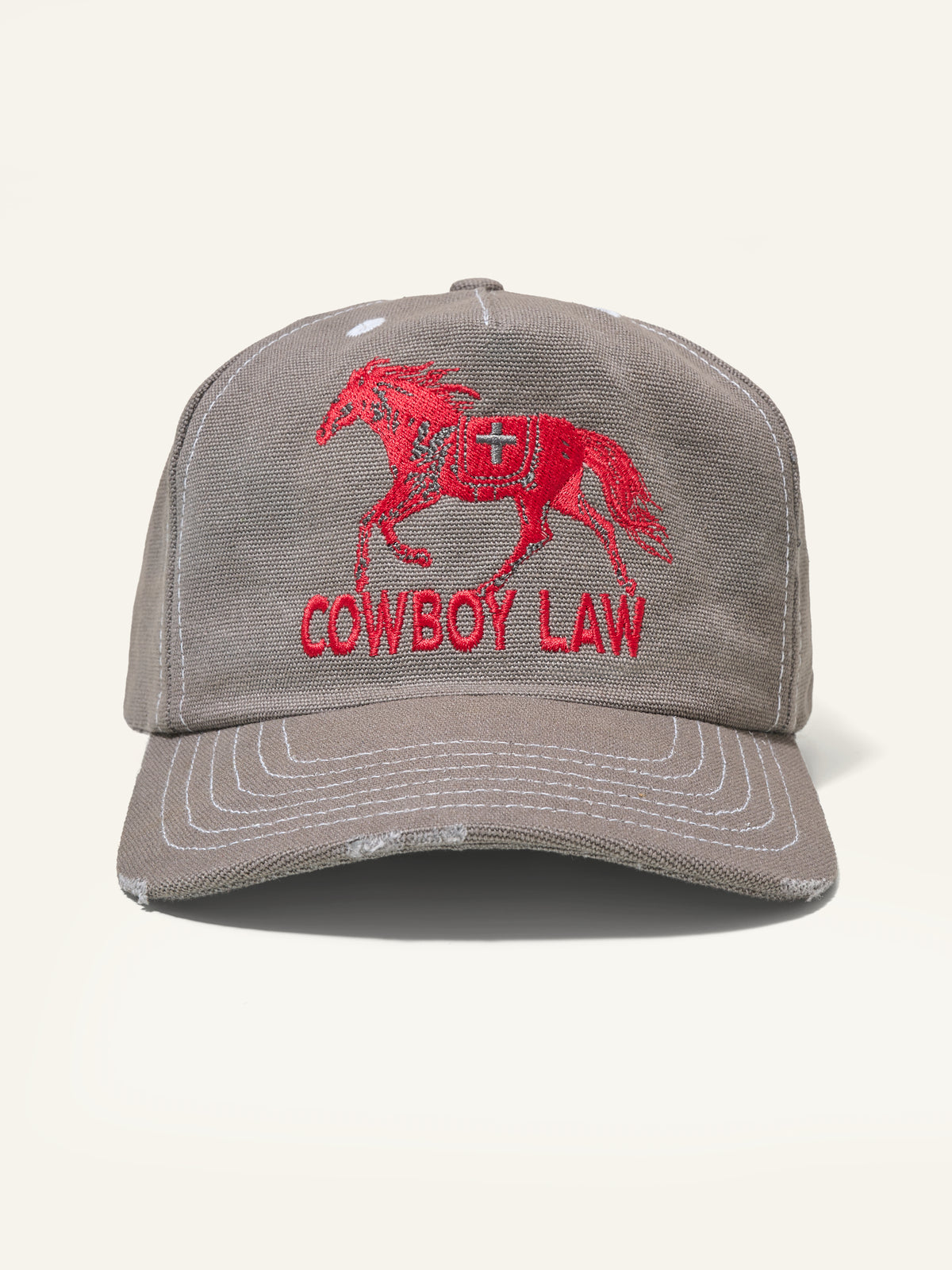Canvas Horse Hat