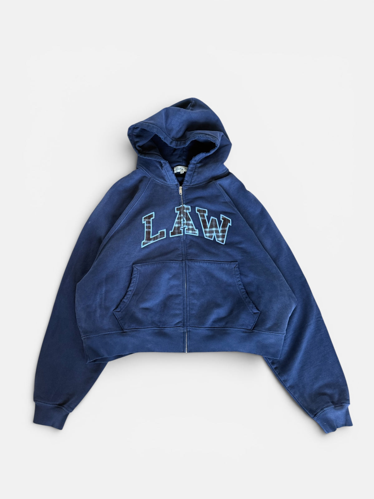 Plaid Law Zip-Up