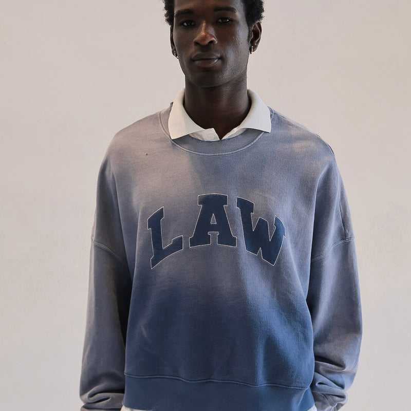 Sunfaded Crewneck back