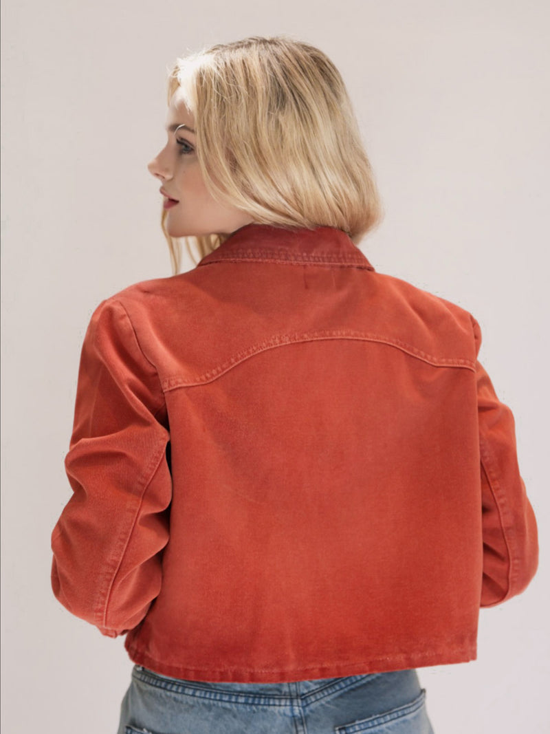 Women's Western Jacket back