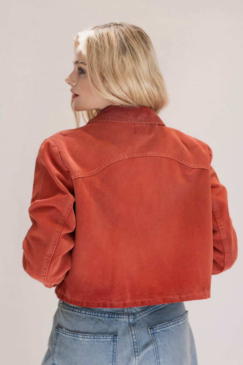 Women's Western Jacket back