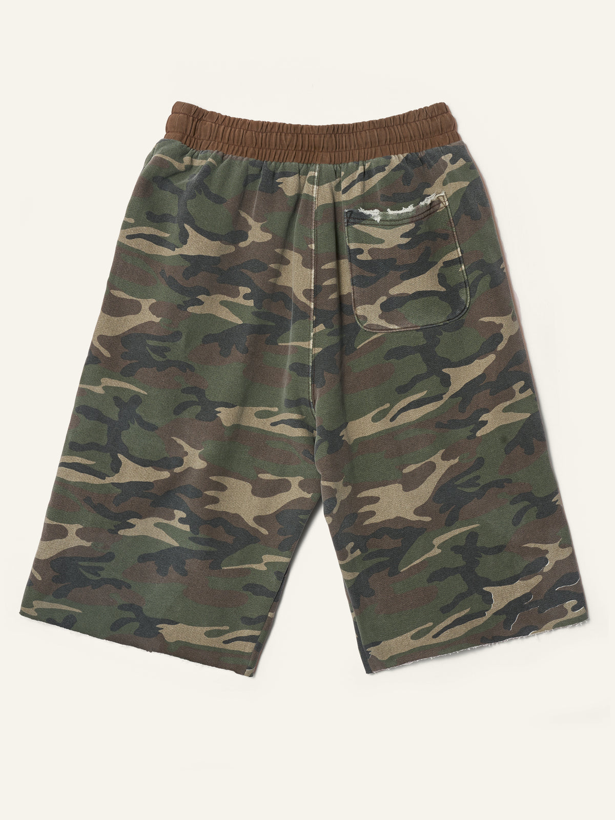 Camo Cut Off Short