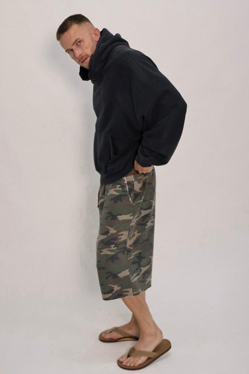 Camo Cut Off Short